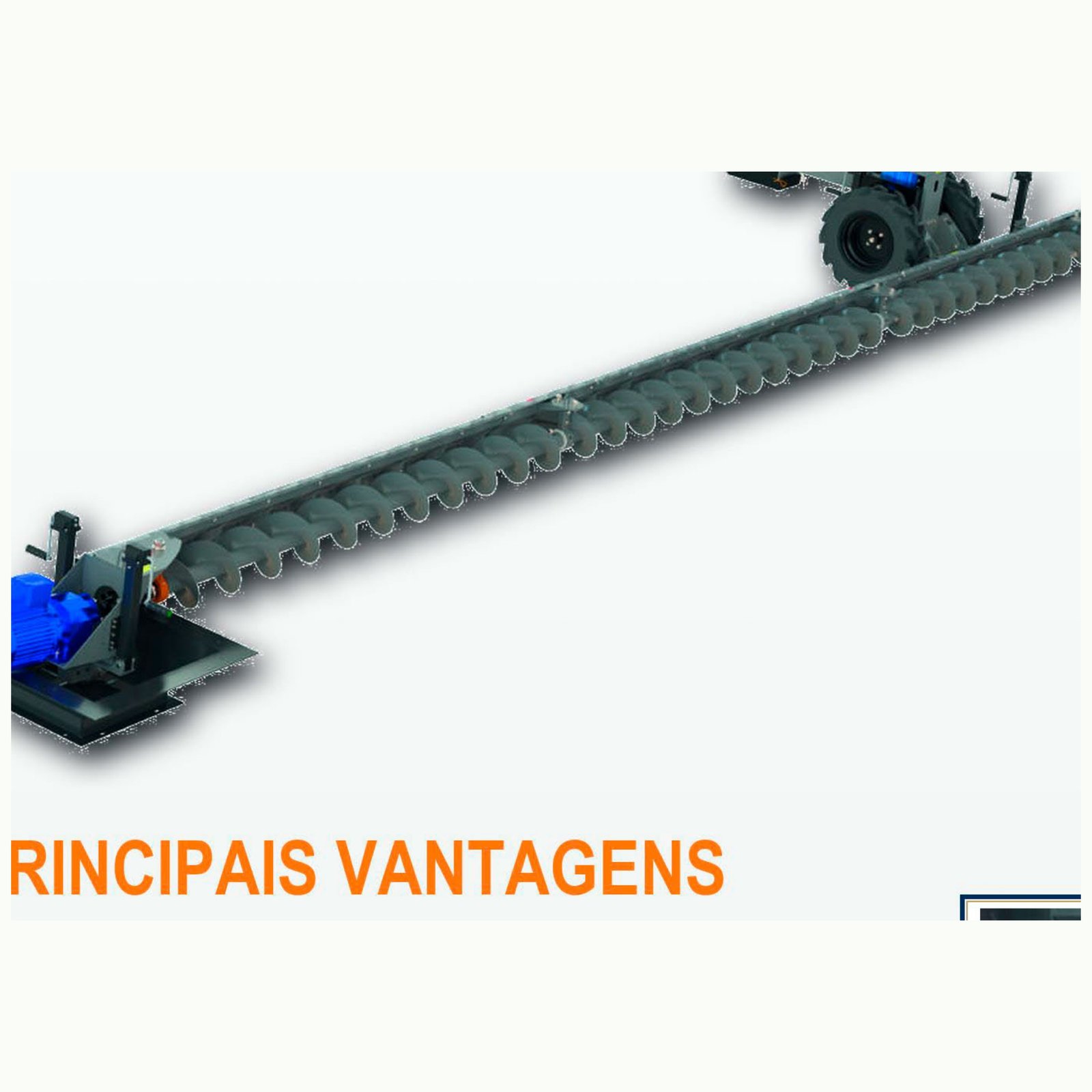 Rosca Varredora Semiautomática longa